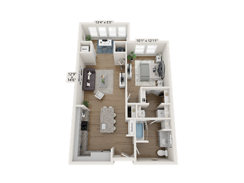 A3A Floor Plan